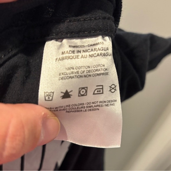 Nike Kids Black Logo Tee - Picture 5 of 5